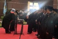 Foto: Suasana Pelantikan 50 Anggota DPRD Terpilih