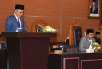 Foto: Pj.Bupati dalam Sidang Rapat Paripurna IX DPRD Lotim