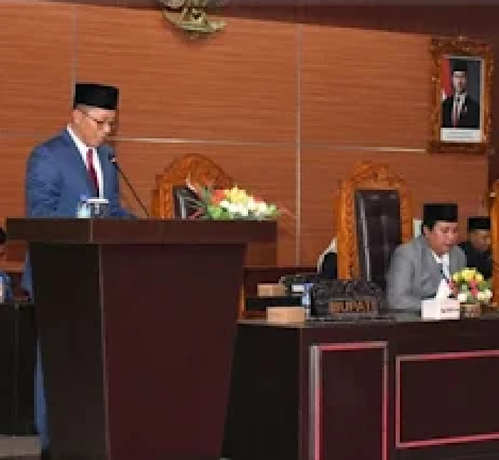 Foto: Pj.Bupati dalam Sidang Rapat Paripurna IX DPRD Lotim