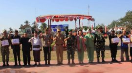 Foto: penutupan TMMD ke 121 di Lombok Timur