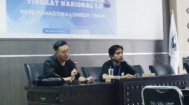 Foto: Pelatihan Jurnalistik Pers Mahasiswa di Pemda Lombok Timur