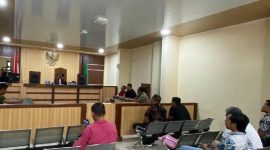 Foto: suasana pra Peradilan Inak Sainaj