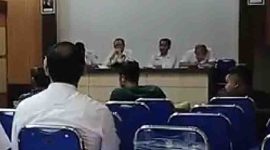 Foto: Aliansi Masyarakat dan Mahasiswa saat Hearing bersama pihak RSUD dr.R.Soedjono Selong