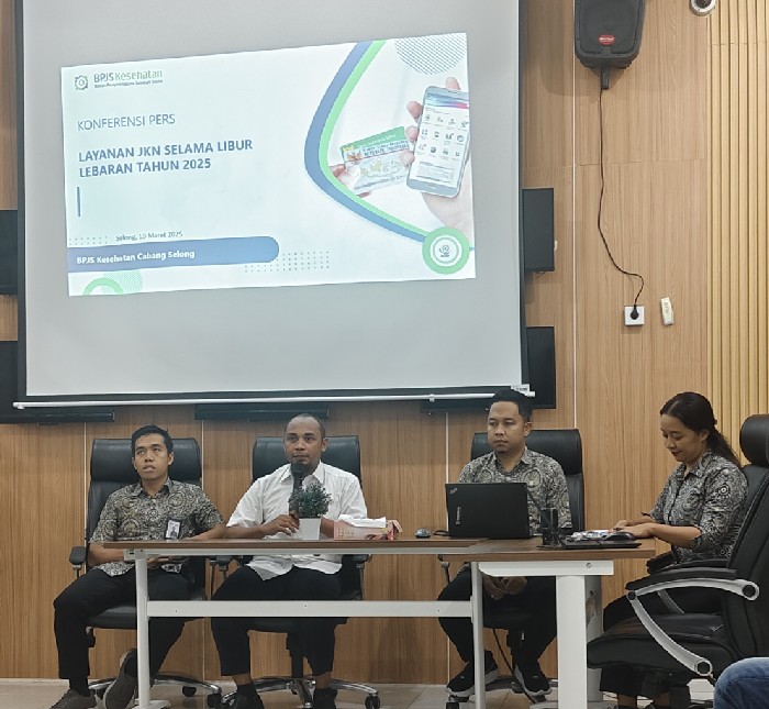 Foto: Giat Sosialisasi BPJS Kesehatan Selong bersama Ketua Tim Pembiayaan Kesehatan Dikes Lombok Timur.