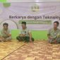 Ketua Yayasan Generasi Anak Negeri Dr.Karomi.S.Pd,.M.Pd. saat peresmian LKP Penakode dan Bimbel Generasi Anak Negeri