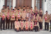 Foto: Wakil Bupati bersama Pengurus Kwarcab dan Kwarran Pramuka se Lombok Timur