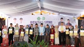 Foto: Wakil Bupati Lotim Ir.H.Moh. Edwin Hadiwijaya, Usai Hadiri acara Pisah Sambut di MAN 1 Lotim
