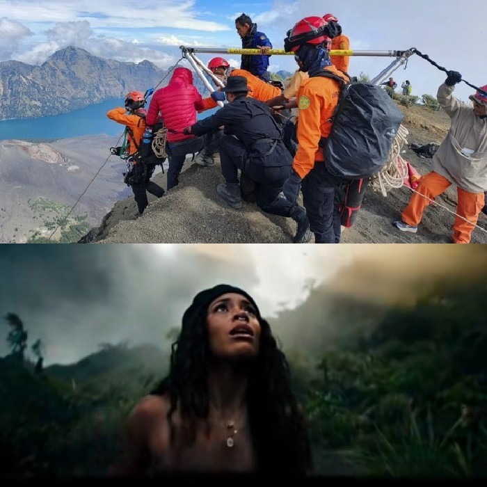 Foto: Proses Evakuasi Pendaki asal Brazil, Juliana Marins