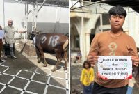 Foto: Warga Penerima Sapi Qurban dari Pemda Lombok Timur