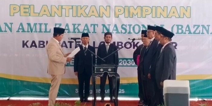 Foto: Pelantikan Pimpinan Baznas oleh Bupati Lombok Timur