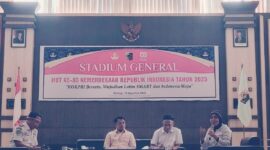 Foto: Suasana acara Stadium General Korpri sambut HUT RI ke 80