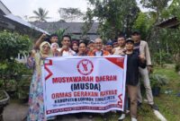 Foto: Para Punggawa Ormas Gerakan Rakyat Saat Musda Perdana di Lombok Timur