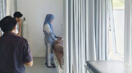 Foto: Siswa SMK Karya Adi Husada lotim, korban keracunan Makan Bergizi Gratis (MBG) 