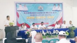 Foto: Wabup Lotim Buka Mukab IX Kadin Lotim, Sinergi Kemitraan Pengusaha dan Pemda Wujudkan Lotim Smart