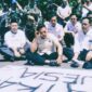 Foto: Bupati Lotim bersama Sekretaris Daerah dengarkan aspirasi massa aksi dengan duduk bersila