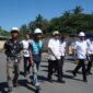 Foto: Bupati, Lombok Timur, H. Haerul Warisin saat kunjungi Pembangunan IPLT Ijobalit
