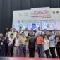 Foto: Atlet Binaan Polres Lombok Tengah bersama jajaran Pelatih Satuan Latihan (Satlak) Batu Keliang Utara (BKU) pada PON Kudus