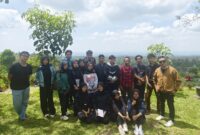 Foto: Pers ITSKes Muhammadiyah Selong usai wawancara pengelola Gerbang Langit Camping Ground