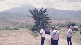 Foto: Bupati Lotim tinjau lokasi pembangunan Sekolah Garuda di wilayah Pringgabaya Lombok Timur