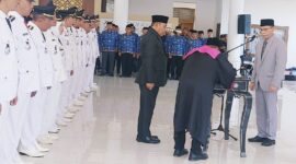 Foto: Suasana Pelantikan Eselon III dan IV lingkup Pemda Lombok Timur di Pendopo Bupati