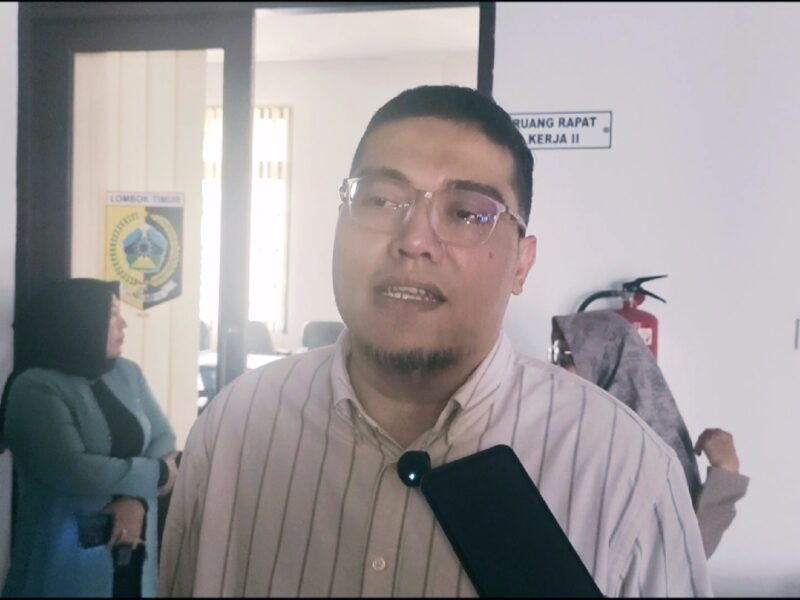 Foto: Wakil Ketua Komisi III DPRD Lotim Farouk Bawazier