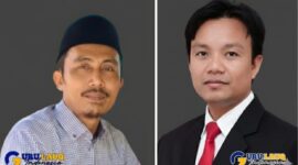 Foto: Hanapi.M.Si, Penggagas Guru Lauq Indonesia dan Hasan Basri.MA, Direktur Eksekutif Guru Lauq Indonesia