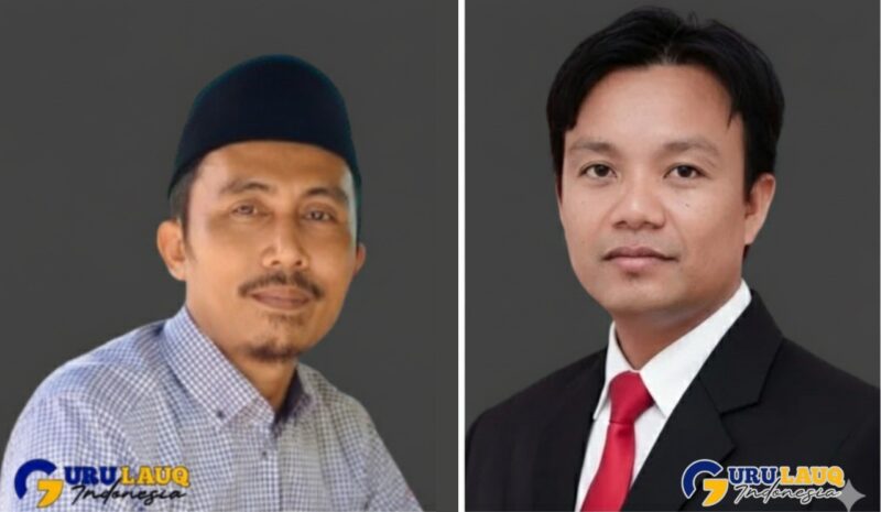 Foto: Hanapi.M.Si, Penggagas Guru Lauq Indonesia dan Hasan Basri.MA, Direktur Eksekutif Guru Lauq Indonesia