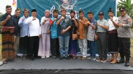 Foto: Wakil Bupati bersama jajaran OPD pada acara Pesona Budaya Desa Pengadangan