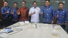 Foto: Bupati Lombok Timur dan Sekda bersama Jajaran Kementerian ATR/BPN.