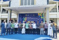 Foto: Pengurus Muhammadiyah NTB bersama jajaran, Civitas Akademika ITSKes Muhammadiyah Selong, ormas keagamaan, forkopimda dan sejumlah OPD pada Milad Muhammadiyah