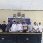Foto: Kepala KCD Dikbud Lotim bersama Kepsek dan peserta jurnalis pelajar SMAN 1 Labuhan Haji dan para Awak Media