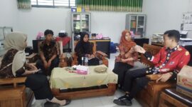 Foto: Jurnalis Pelajar SMAN 1 Labuhan Haji saat Wawancara