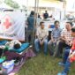 Foto: Wakil Bupati Lotim dan direktur RSUD dr.Raden Soedjono Selong, bersama Kades Sakra Selatan di Hari Jadi Desa Sakra Selatan