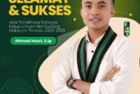 Foto: Ketum HMI Cabang Mataram Ahmad Nasri.S.Ip