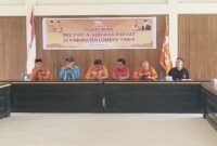 Foto: Mantan Bupati Lotim Ali BD bersama Pengurus Partai saat Pelantikan Pengurus DPD Lotim Partai Gerakan Rakyat