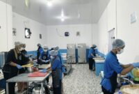 Foto: Karyawan SPPG Pohgading 3 mengedepankan S.O.P ketat dalam standar Higienitas dan Kebersihan