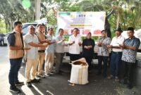 Foto: Sekda Lotim, Dr.H.M. Juaini Taofik dan OPD terkait bersama pengusaha cabai lintas daerah