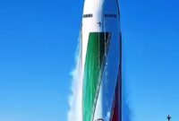 Foto: penampakan rudal balistik Iran