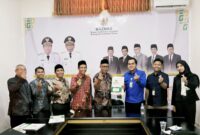 Foto: Ketua Baznas Lombok Timur dan jajaran bersama BPJS Ketenagakerjaan
