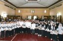 Foto: Bupati Lotim didampingi Kepala BKPSDM saat halal bihalal bersama ASN PPPK Tenaga Guru Angkatan 1, II, III, IV dan V yang digelar di Gedung Wanita Selong Lotim