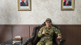 Foto: Ketua DPRD Lotim, Muhammad Yusri, A.Md,.Kep, saat hadiri Retret Lemhanas