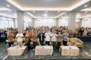 Foto: Kepala BPS NTB, Dr.H.Wahyudin, MM., bersama Bupati Lotim, Sekretaris Daerah dan sejumlah Kepala OPD lingkup Kabupaten Lombok Timur.
