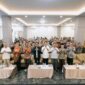 Foto: Kepala BPS NTB, Dr.H.Wahyudin, MM., bersama Bupati Lotim, Sekretaris Daerah dan sejumlah Kepala OPD lingkup Kabupaten Lombok Timur.
