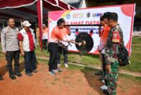 Foto: Sekda Lotim Dr. H. Juaini Taofik, saat membuka 02SN tingkat Kabupaten Lombok Timur