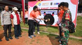 Foto: Sekda Lotim Dr. H. Juaini Taofik, saat membuka 02SN tingkat Kabupaten Lombok Timur