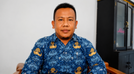 Foto: Kepala Bidang Fakir Miskin Dinsos Lombok Timur, Dedi Kurniawan,.ST.