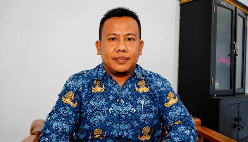 Foto: Kepala Bidang Fakir Miskin Dinsos Lombok Timur, Dedi Kurniawan,.ST.