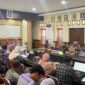 Foto: Rapat koordinasi tim Dirjen Pajak dan Keuangan pusat bersama Kepala Bapenda dan jajaran di Lombok Timur. 