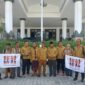 Foto: Ketua PDH Aliansi Masyarakat Adat Nusantara (AMAN) Lombok Timur, Sayadi. SH, bersama jajaran