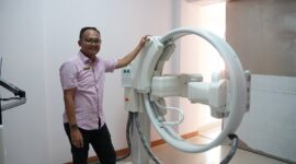 Foto: Sarana prasarana mamografi di RSUD dr. Raden Soedjono Selong Lombok Timur. 
